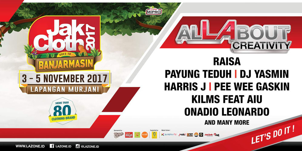 Raisa hingga Payung Teduh Ramaikan JakCloth 2017 Banjarmasin! thumbnail